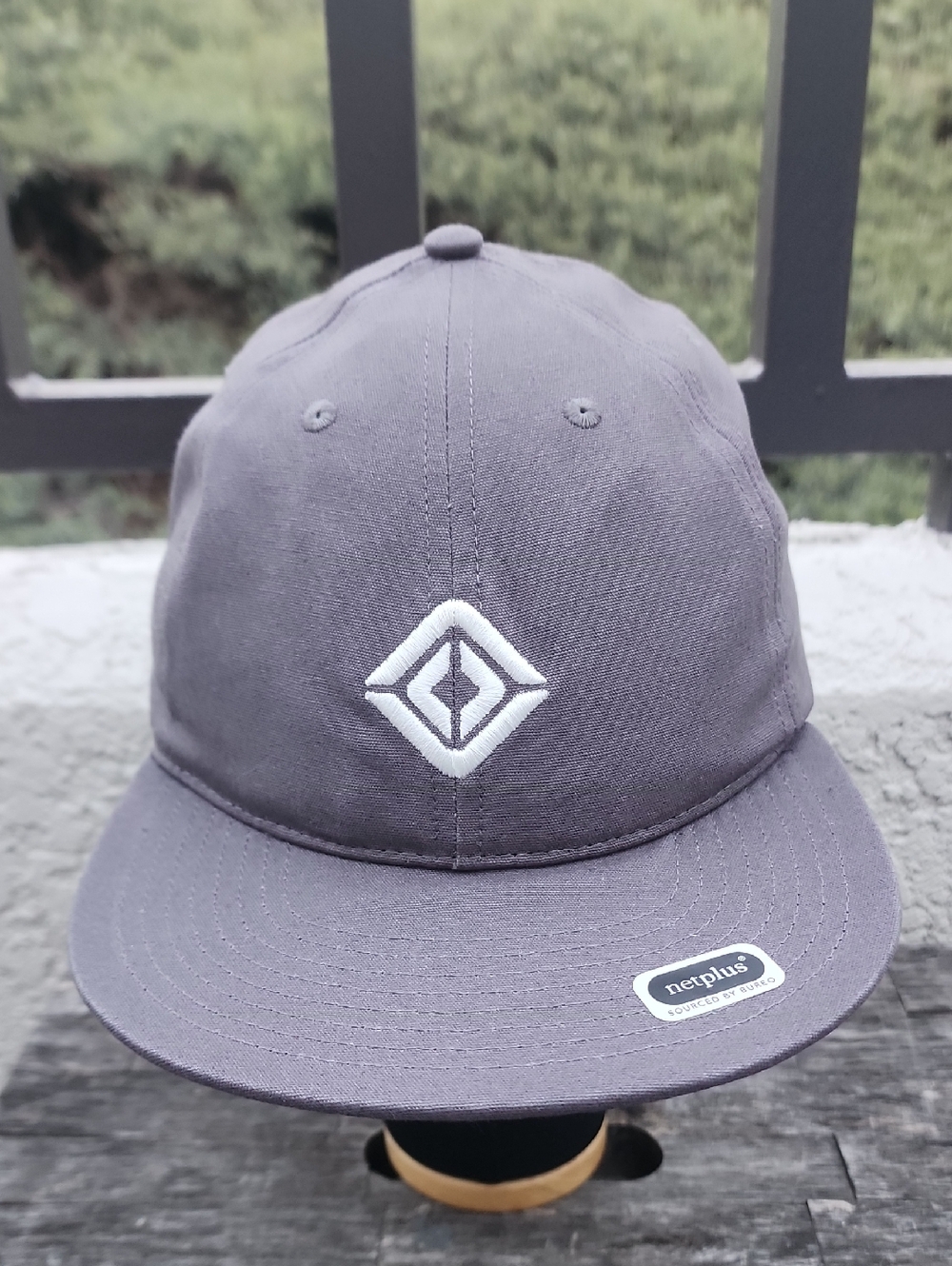 Rivian Gray Baseball Cap Adjustible